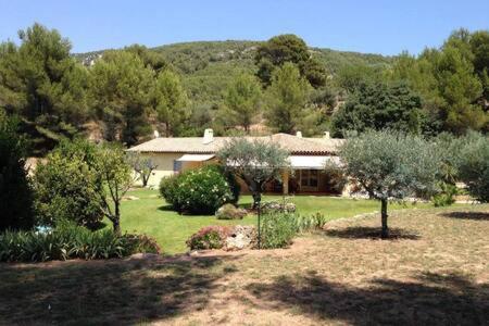 Maison Privee Au Calme Dans Mas Provencal Villa Sanary-sur-Mer Exterior foto